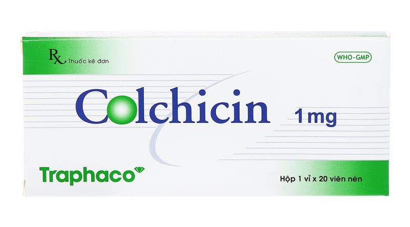 <span style="color: #000000;">Colchicin là một trong những thuốc đầu tay trong điều trị cơn gút cấp tính</span>